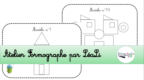 Activités autour du formographe (Picbille)