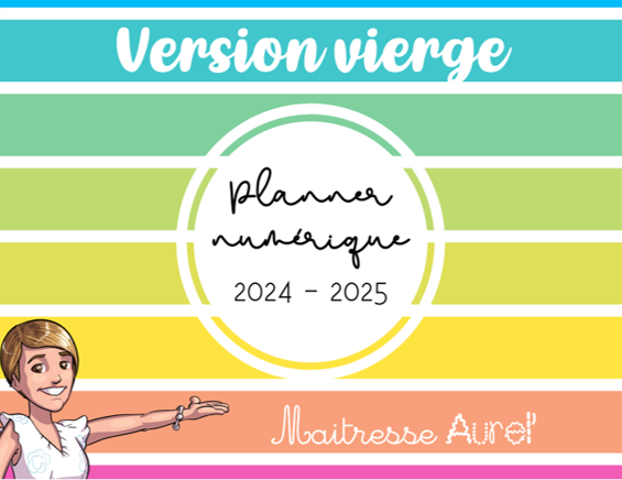 Le planner numérique d’enseignant 2024-2025