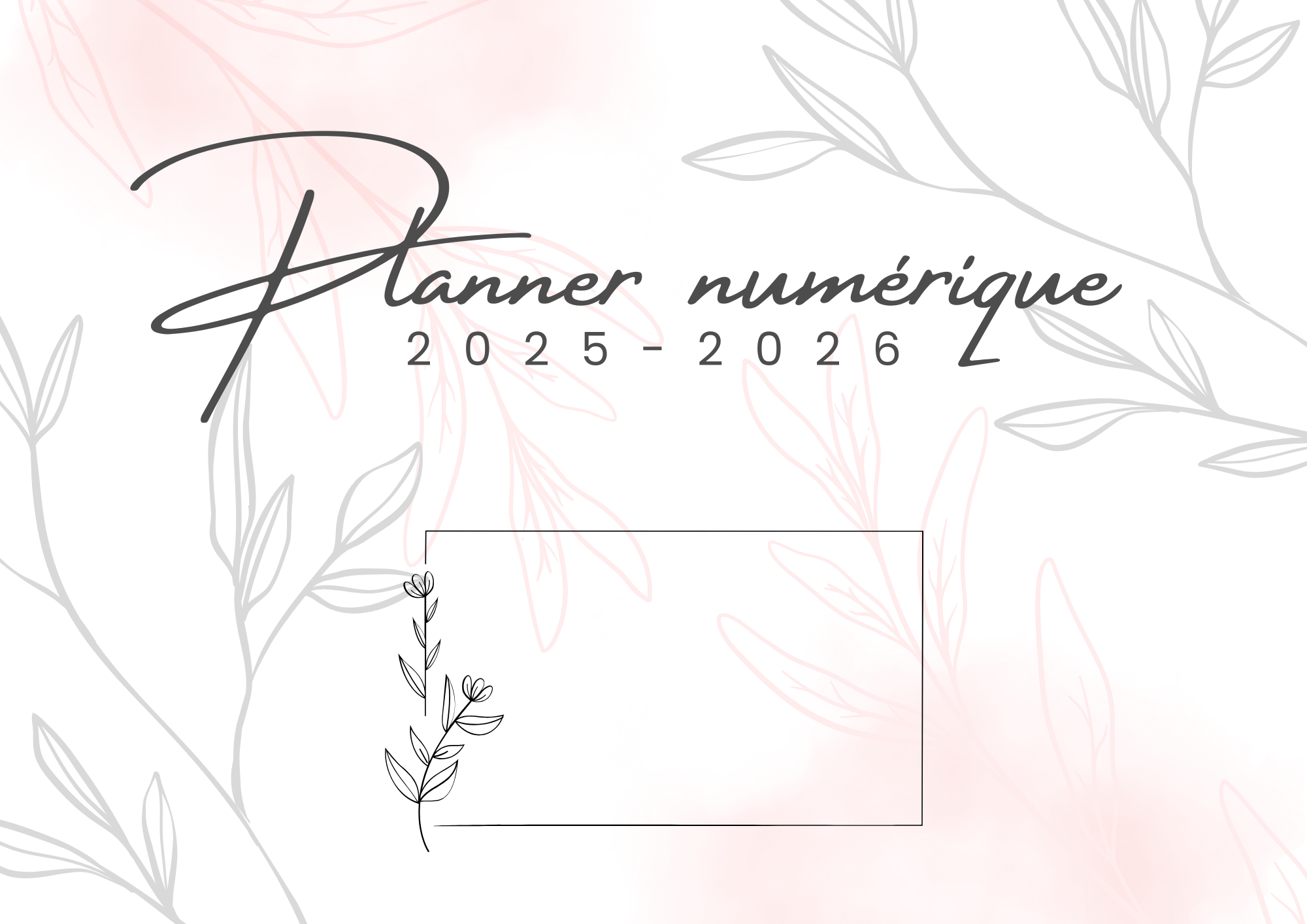 Mon planner numérique 2025-2026