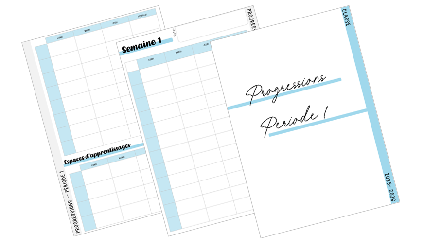 Mes trames de progressions